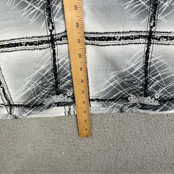 South Pole Shirt Mens Size XL Gray Loose Baggy Button Down Loop Collar Vintage - Picture 14 of 16